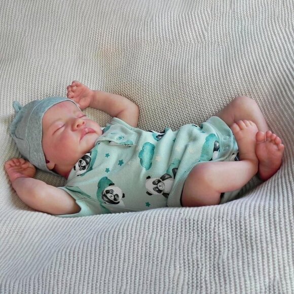 CHAREX Realistic Reborn Baby Dolls Sleeping Anatomically Correct Soft Skin - Picture 2 of 6